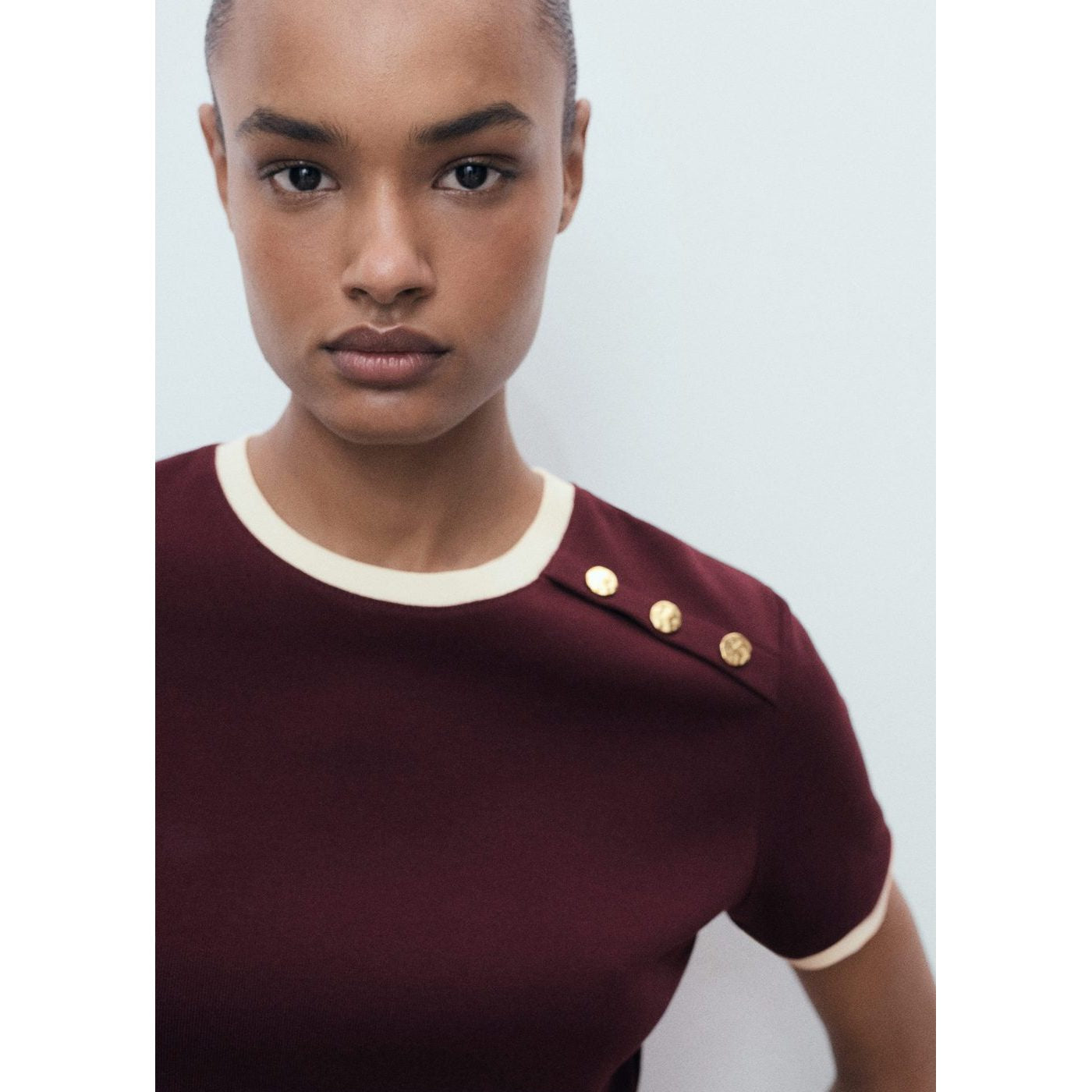 T-Shirt Pirti - Burgundy
