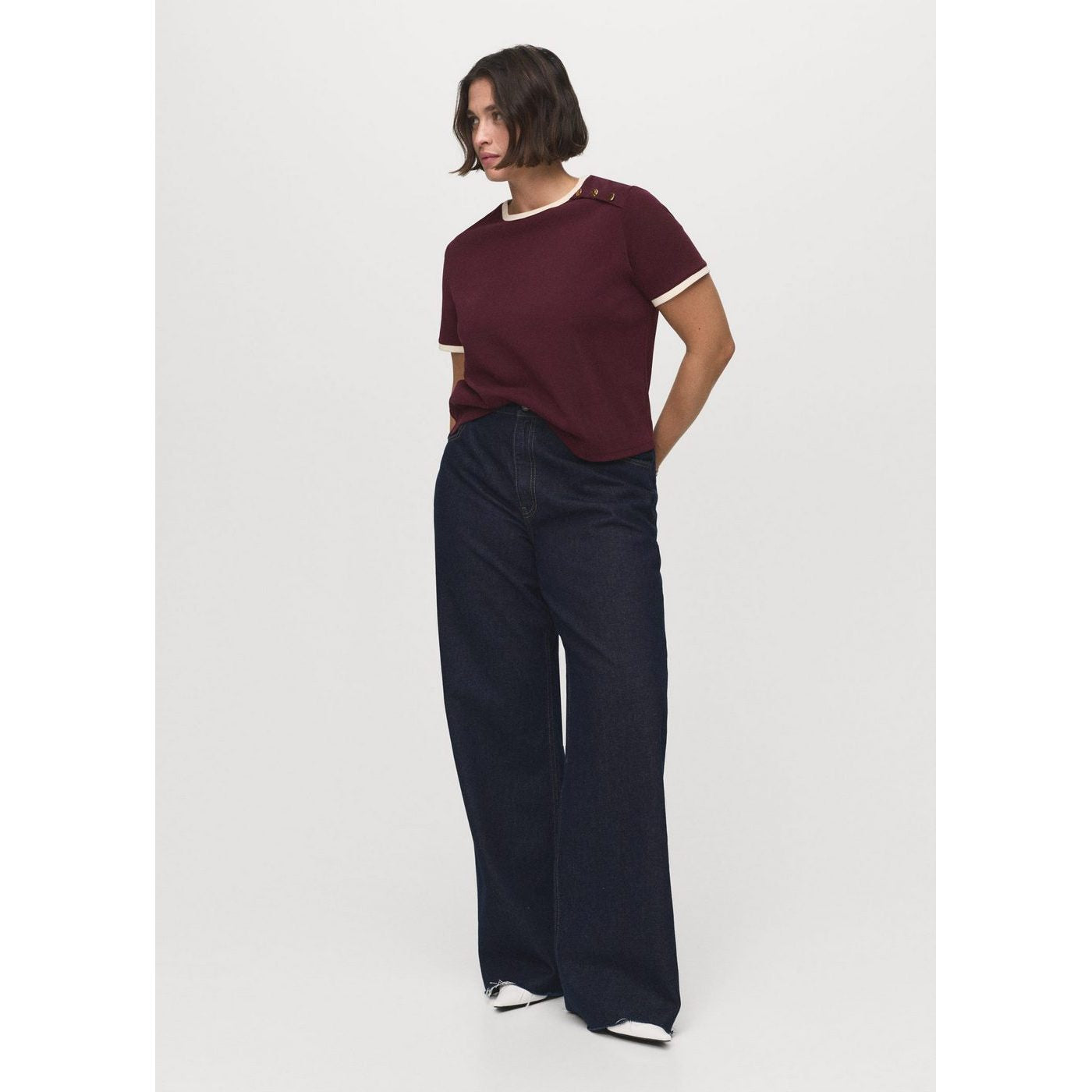 T-Shirt Pirti - Burgundy