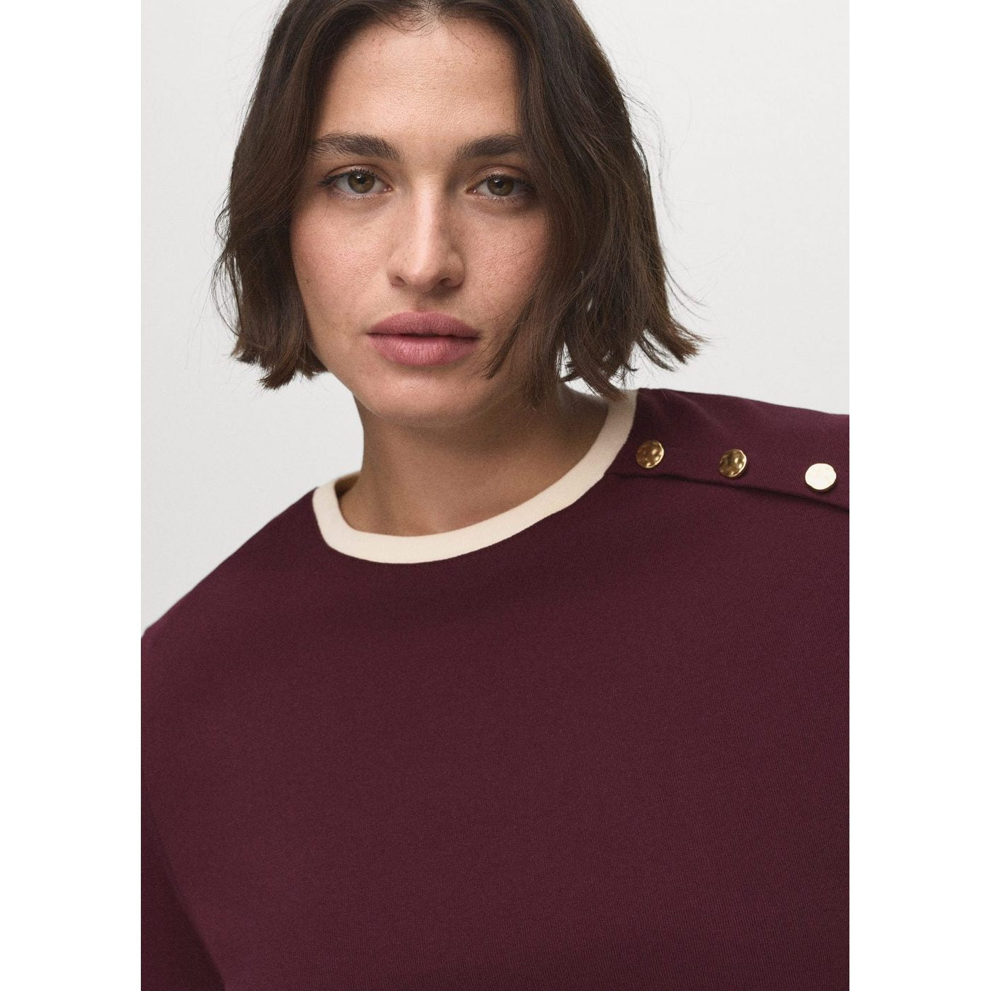 T-Shirt Pirti - Burgundy