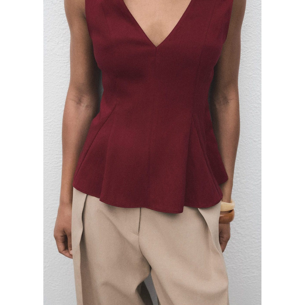 Top Pep - Burgundy