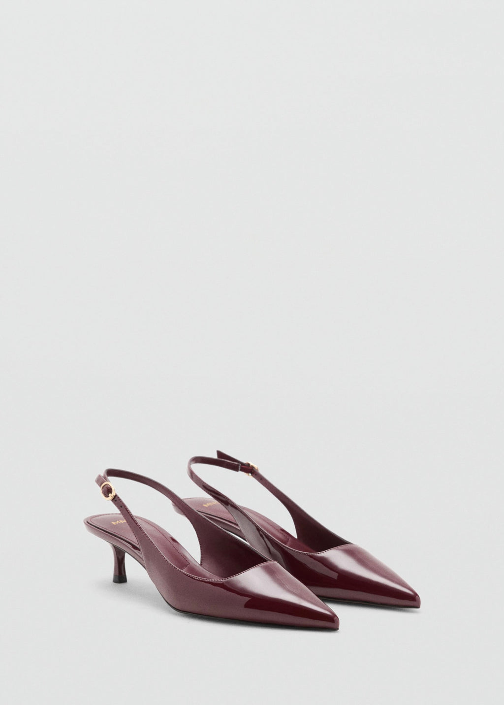 Chaussures Vernies Talon Kitten Heel