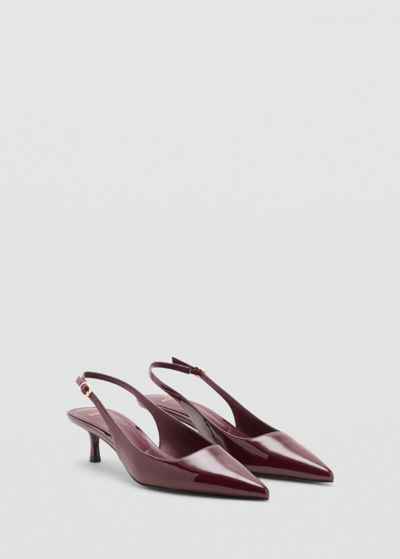 Chaussures Vernies Talon Kitten Heel