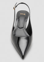 Chaussures Vernies Talon Kitten Heel