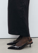 Chaussures Vernies Talon Kitten Heel