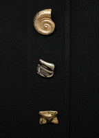 Robe Bustier Boutons Bijou