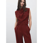 Pantalon Angela - Medium Red