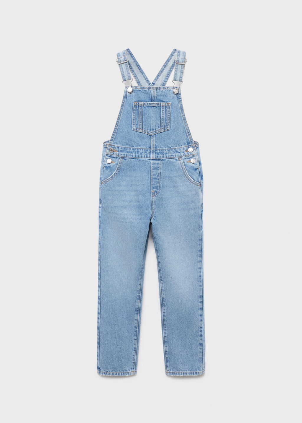 Salopette Amara1 Bleu Moyen - Fille