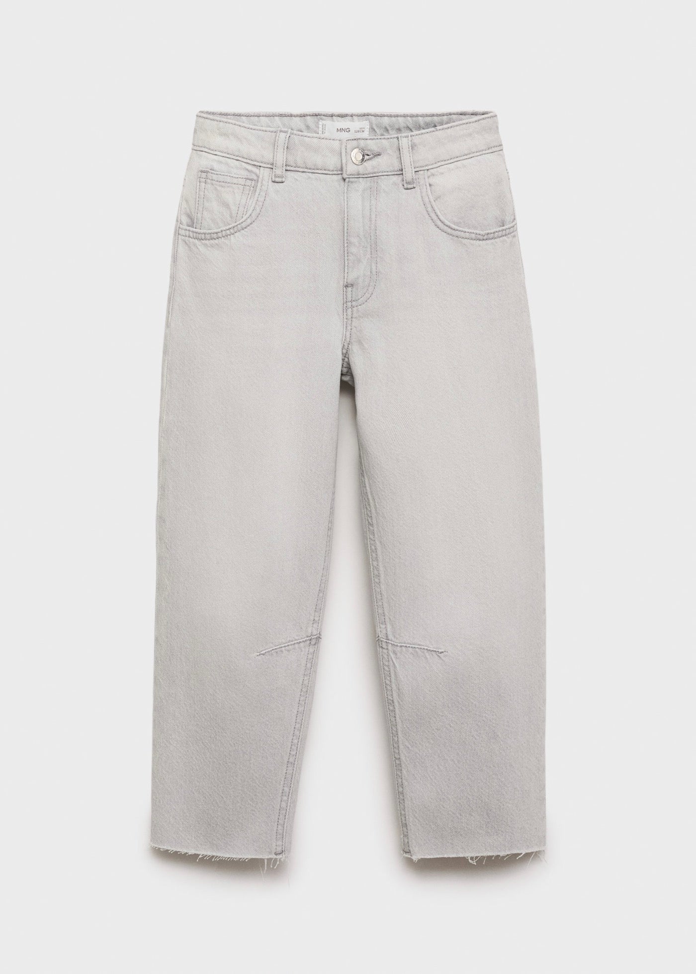 Jean Balloon Gris Denim - Fille