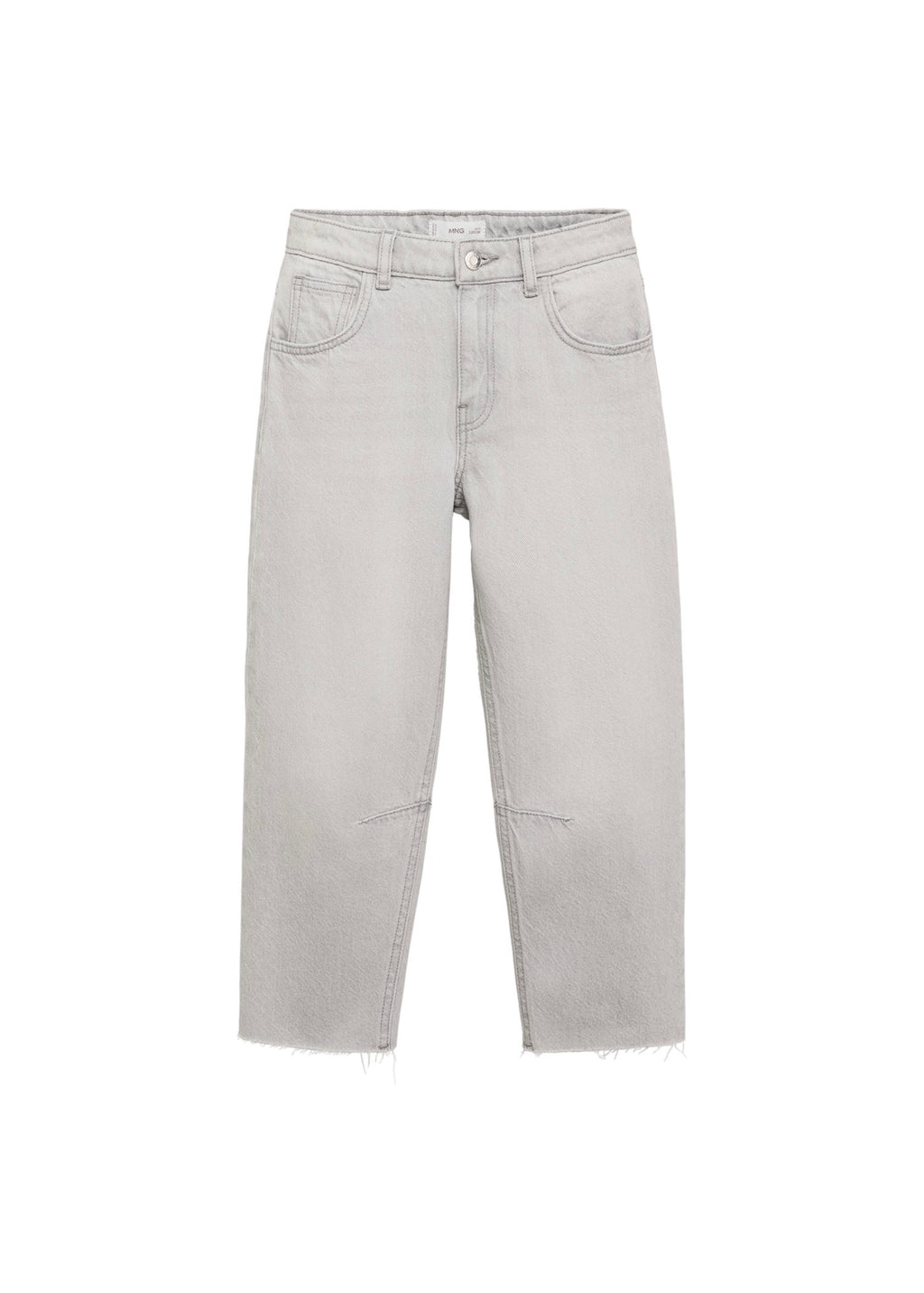 Jean Balloon Gris Denim - Fille