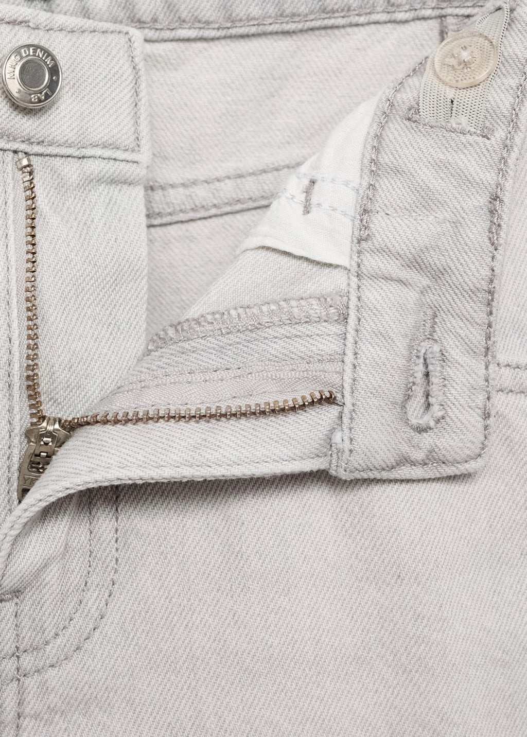 Jean Balloon Gris Denim - Fille