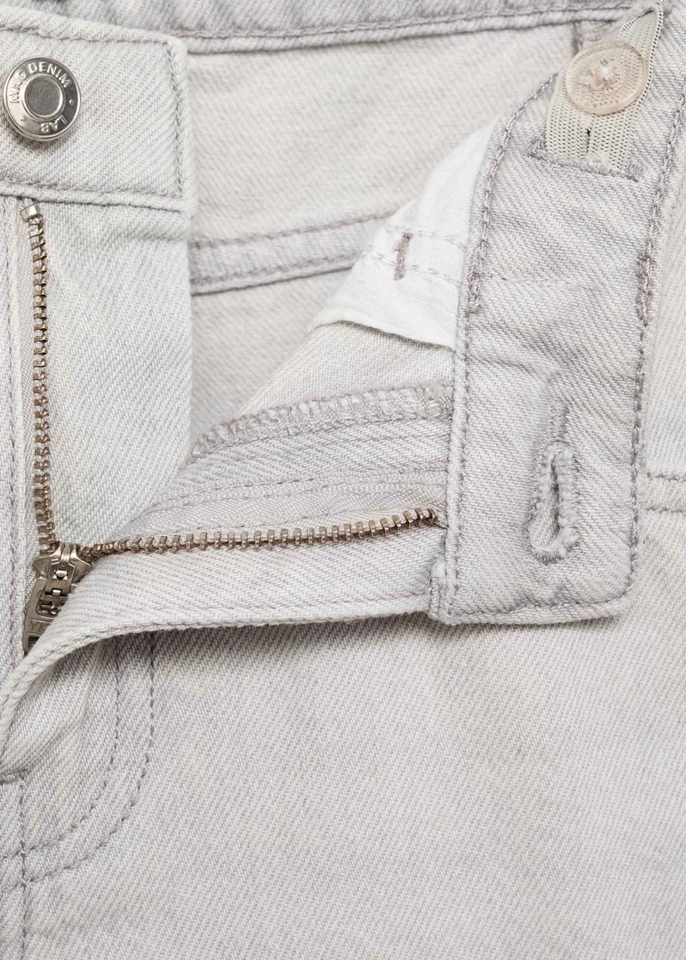 Jean Balloon Gris Denim - Fille