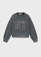 Sudadera Nyset Gris Antracita - Niña