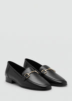 Mocassins Cuir Boucle