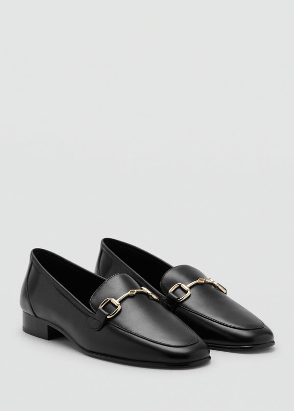 Mocassins Cuir Boucle
