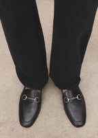 Mocassins Cuir Boucle