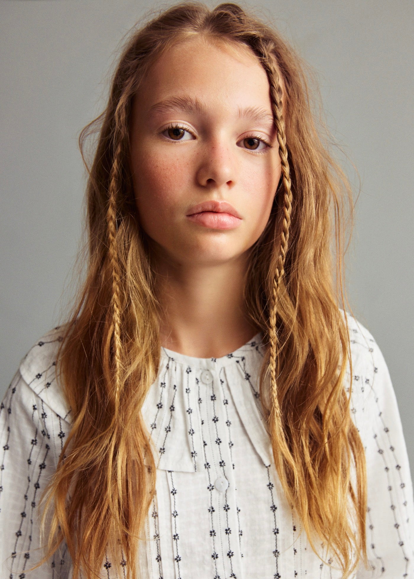 Blouse Roma Écru - Fille