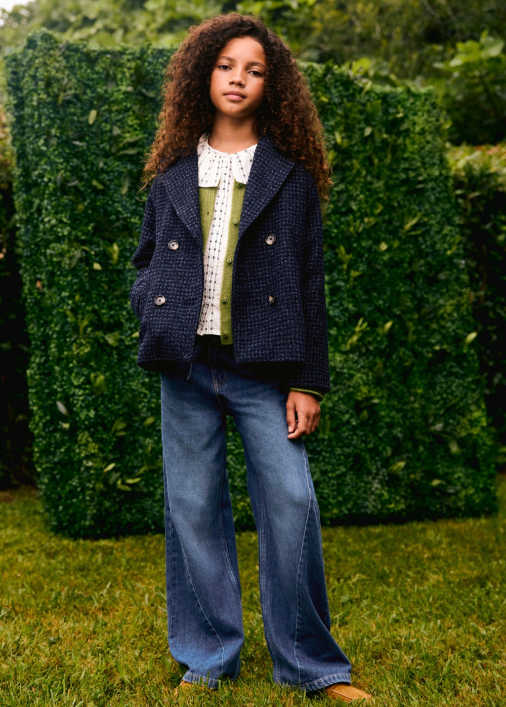 Blouse Roma Écru - Fille