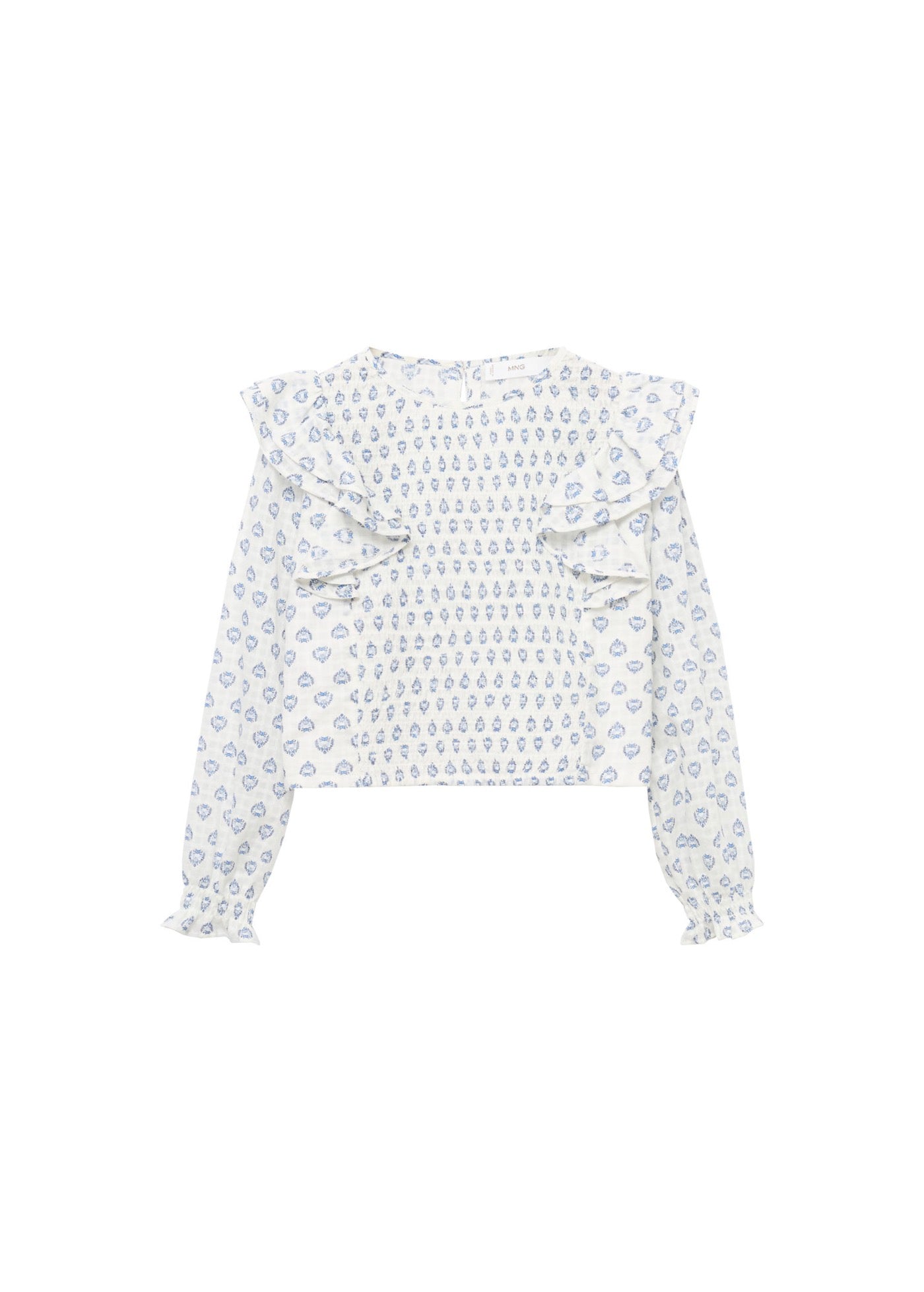 Blusa Maca Crudo - Niña