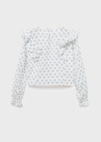 Blusa Maca Crudo - Niña