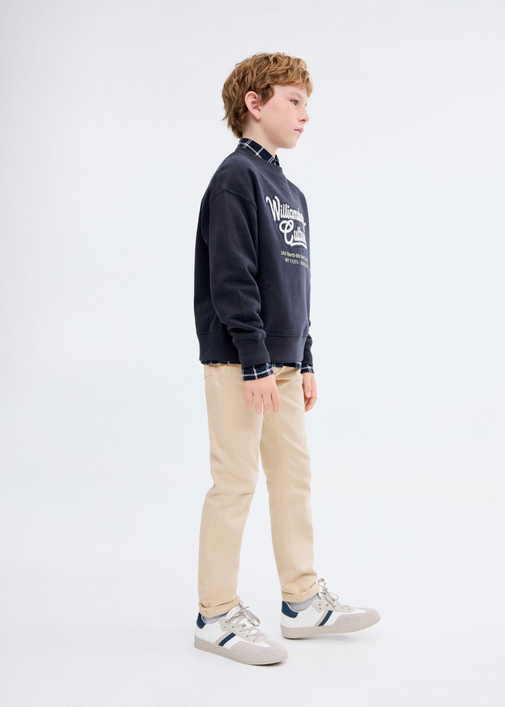 Sweat Willi Bleu Marine - Garçon