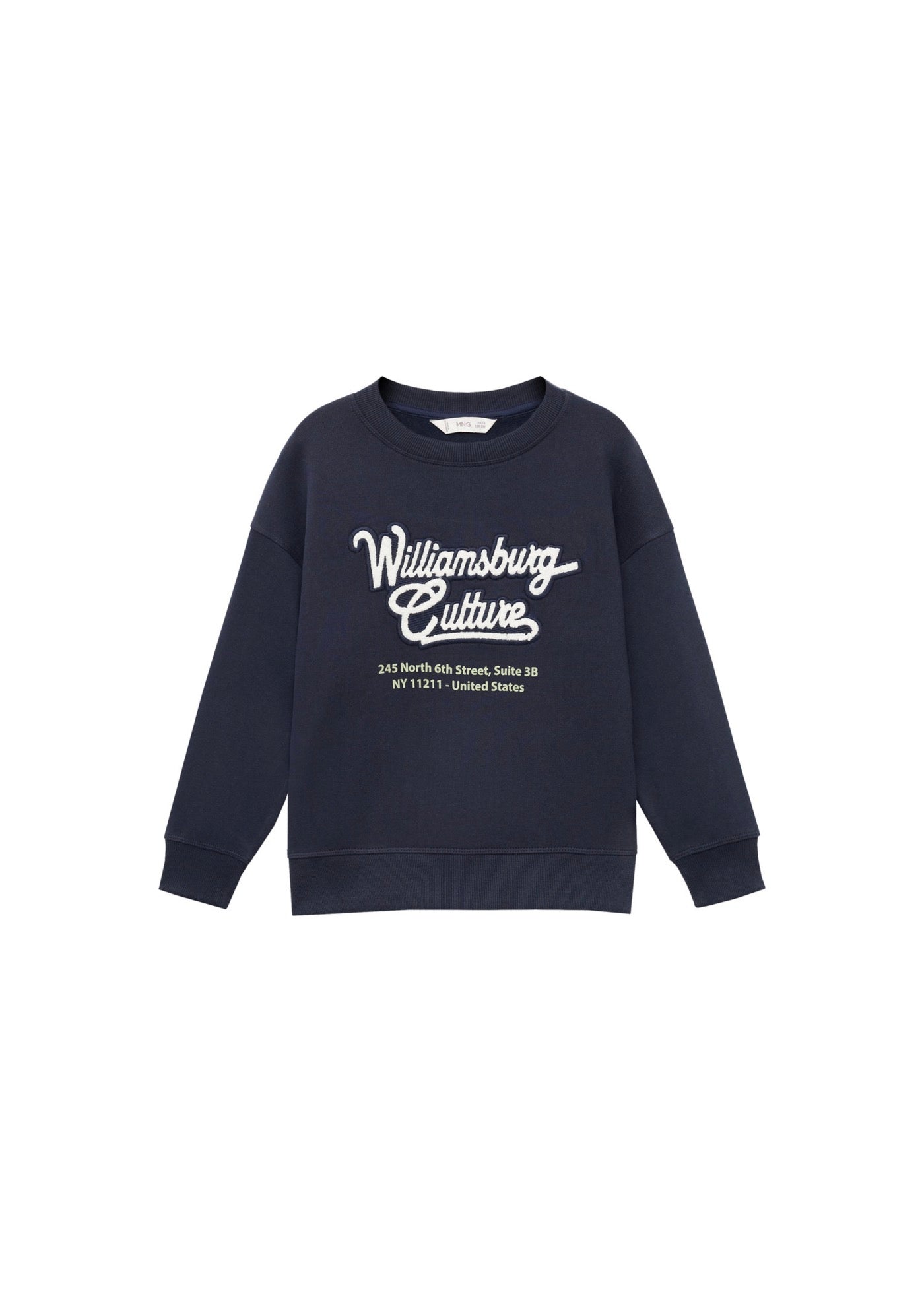 Sweat Willi Bleu Marine - Garçon