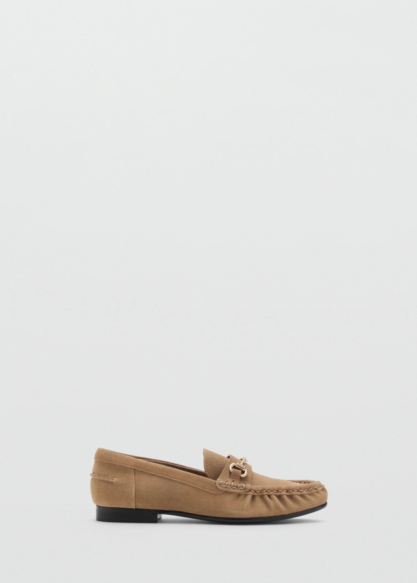 Mocassins En Daim À Boucle