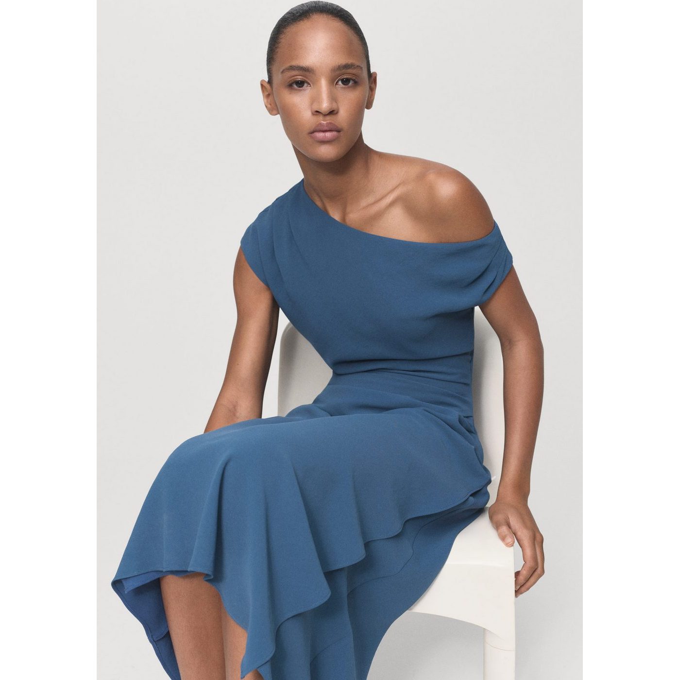 Dress Gloria-W - Blue