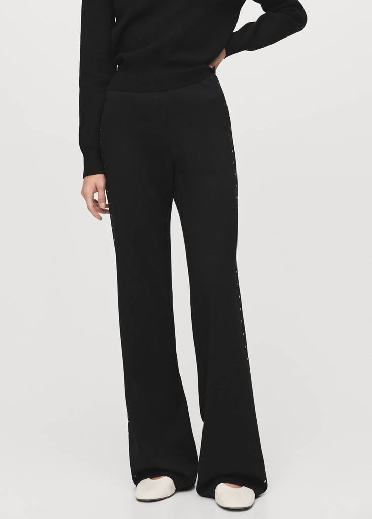 Leggings Droits Strass