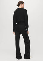 Leggings Droits Strass