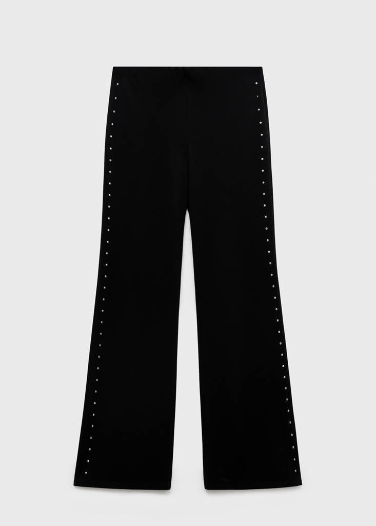 Leggings Droits Strass