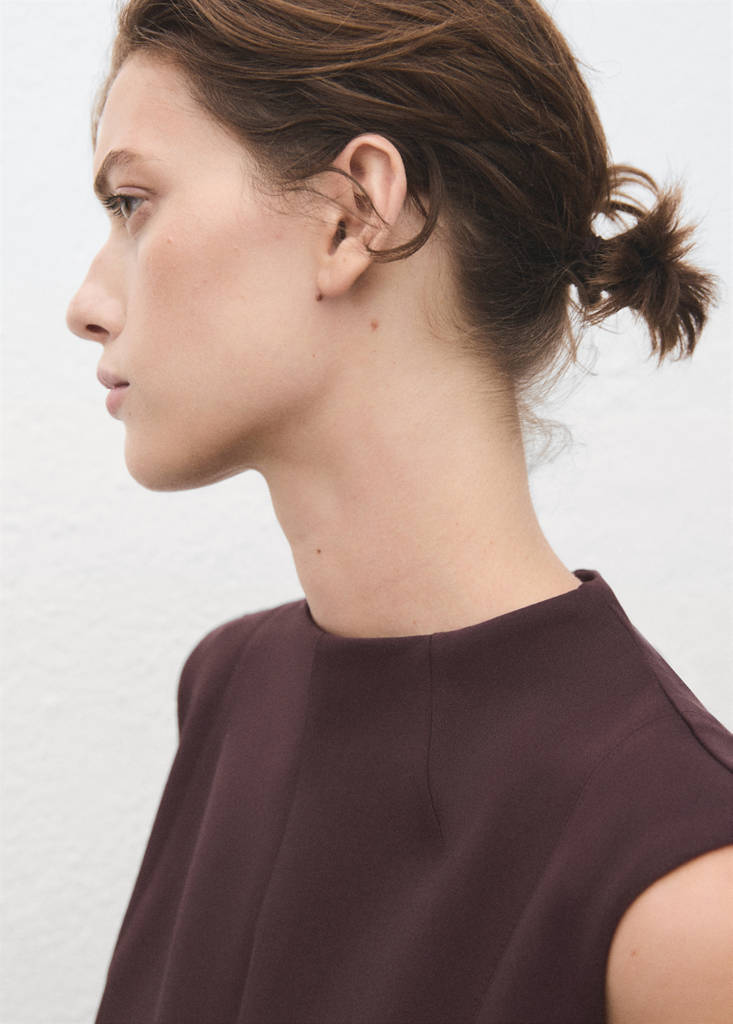 Robe À Poches Avec Revers