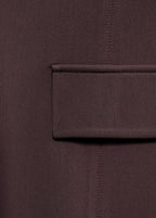 Robe À Poches Avec Revers