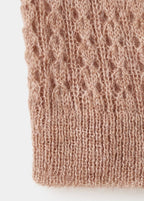 Pull-Over Maille Ajourée Col Polo
