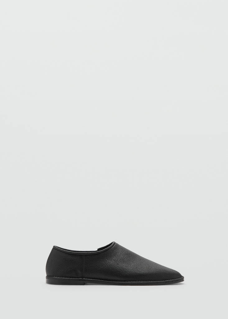 Chaussures Plates Cuir