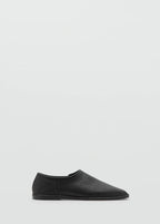 Chaussures Plates Cuir