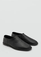 Chaussures Plates Cuir