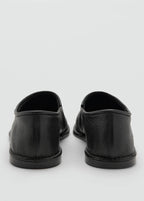 Chaussures Plates Cuir