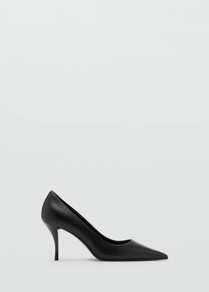 Chaussures À Talon Cuir