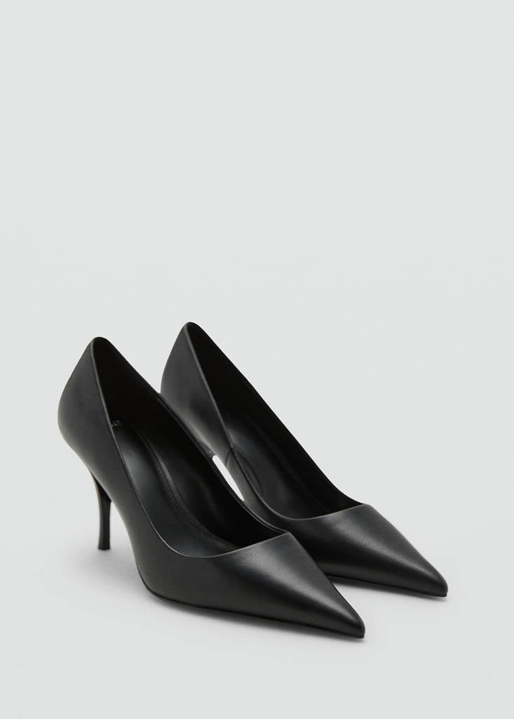 Chaussures À Talon Cuir