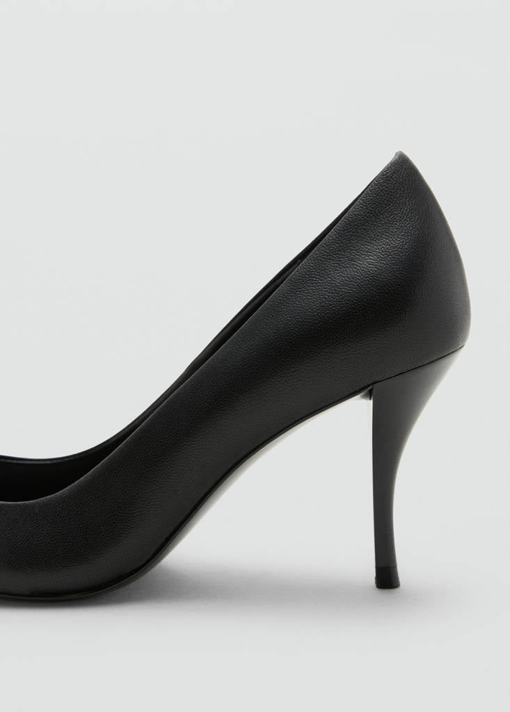 Chaussures À Talon Cuir
