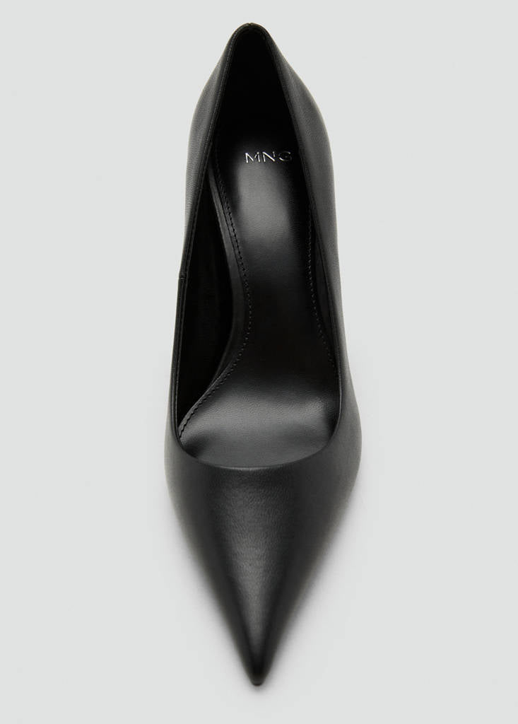 Chaussures À Talon Cuir