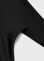 Robe Satinée Bas Asymétrique