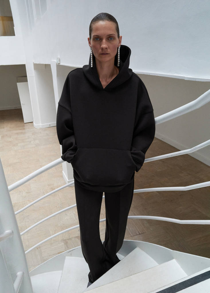 Sweat-Shirt Oversize Capuche