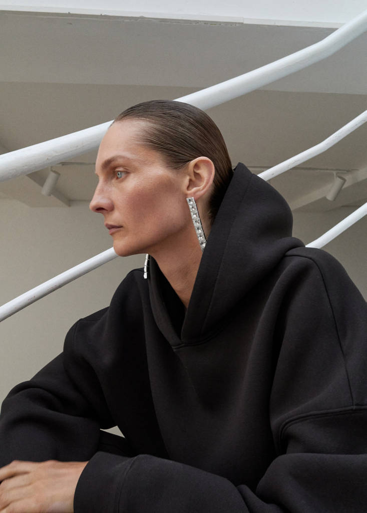 Sweat-Shirt Oversize Capuche