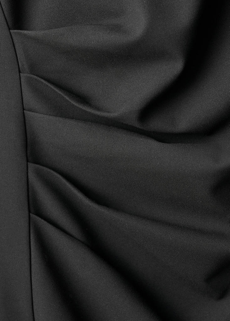 Robe Froncée Emmanchures Américaines