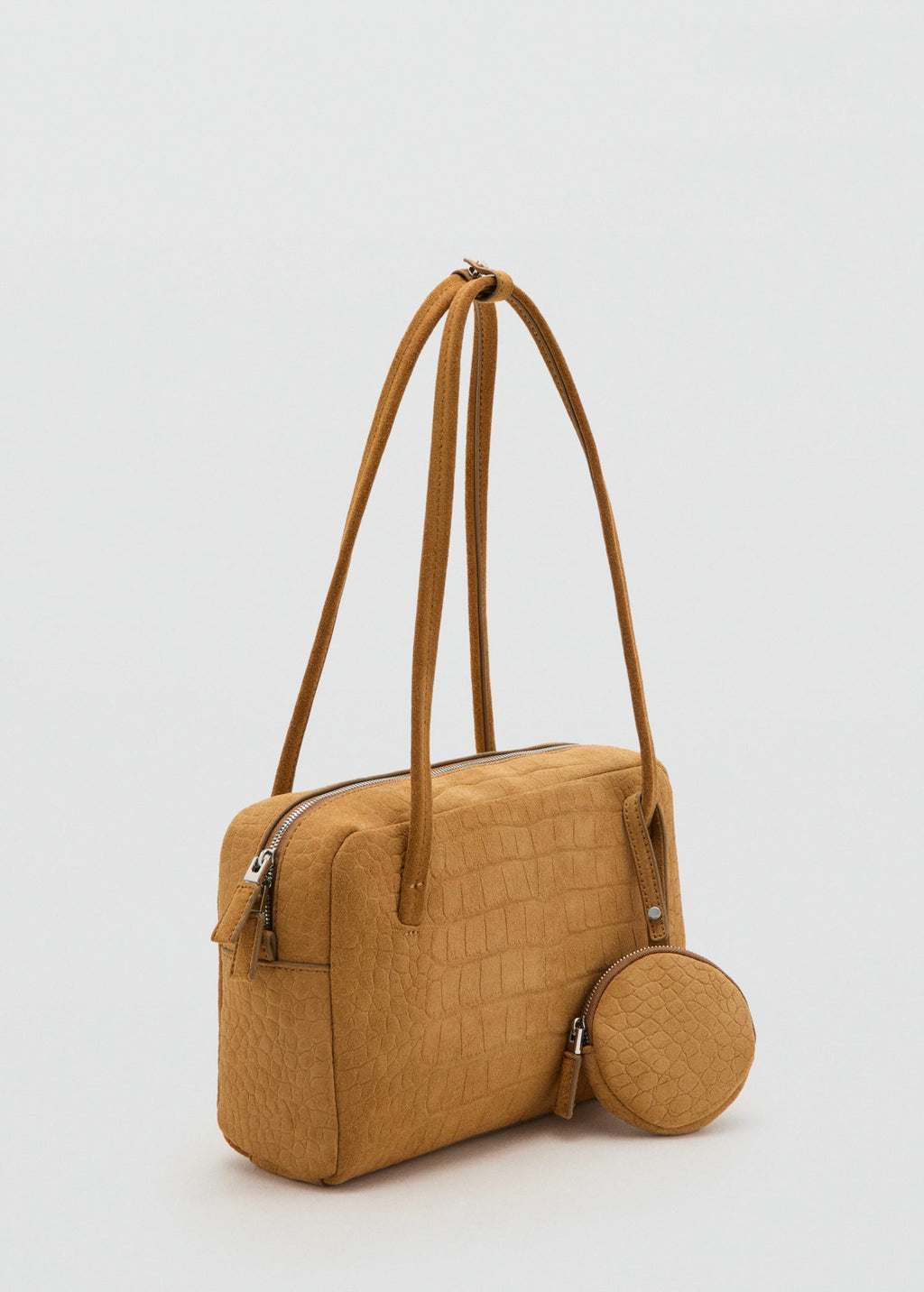 Petit Sac Bowling En Daim