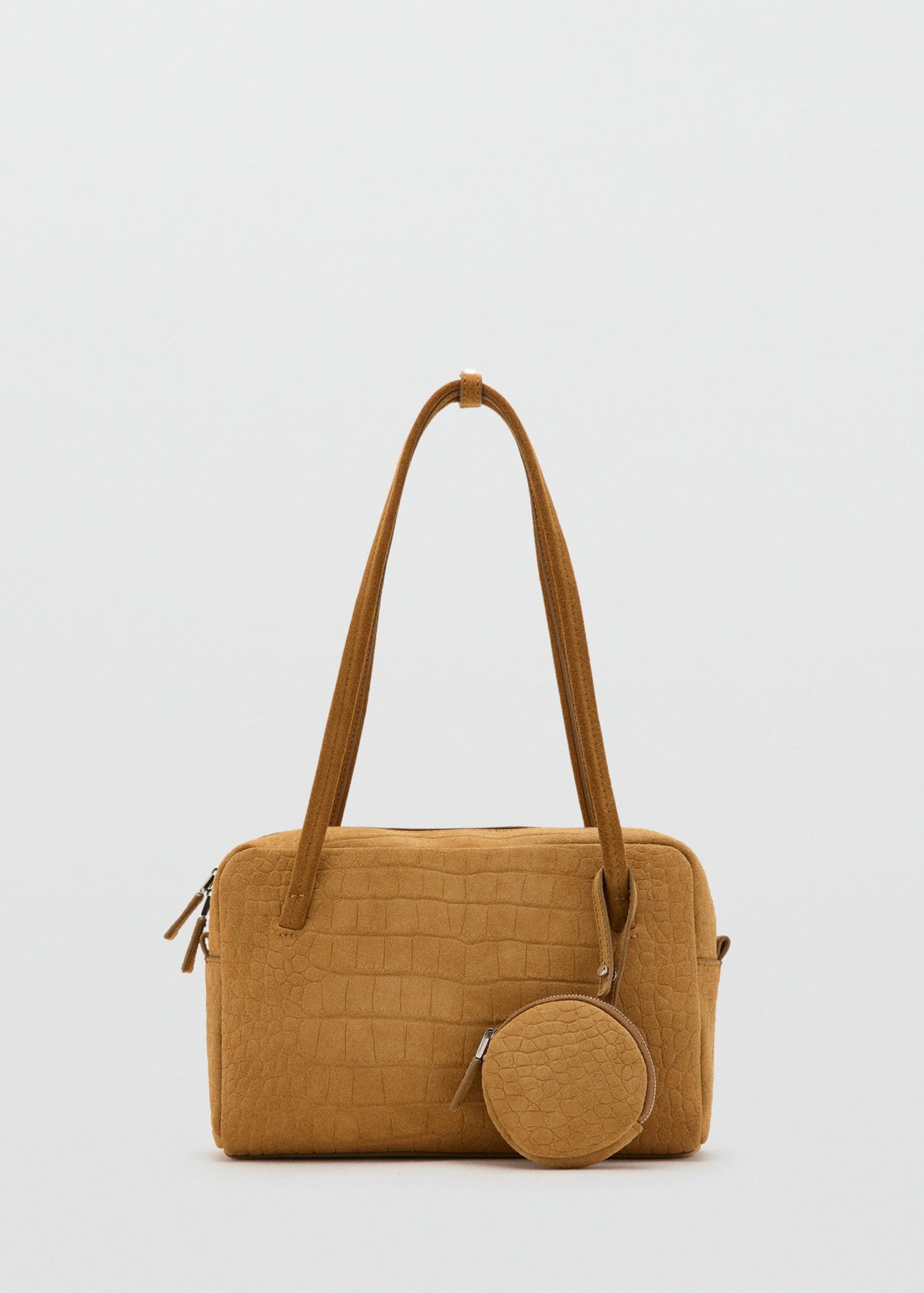 Petit Sac Bowling En Daim