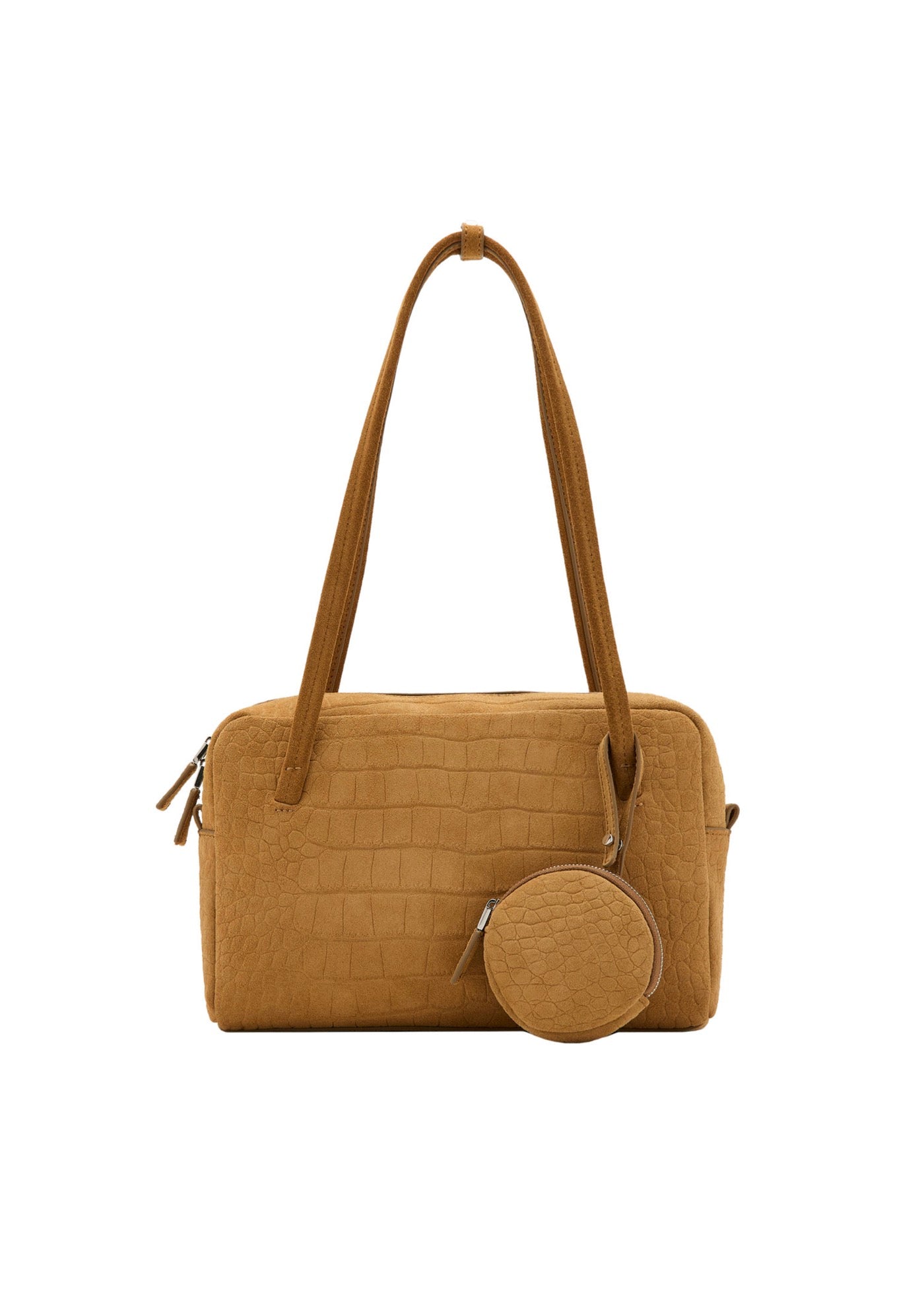 Petit Sac Bowling En Daim