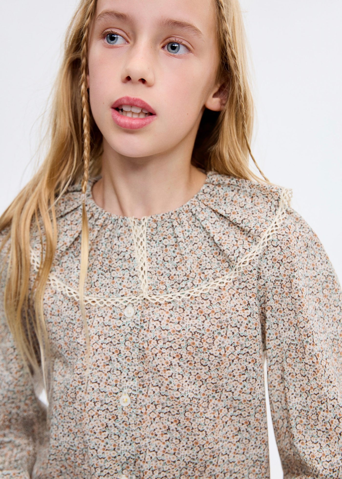 Blusa Hazel Verde - Niña