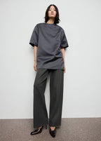 Pantalon Droit Taille Élastique